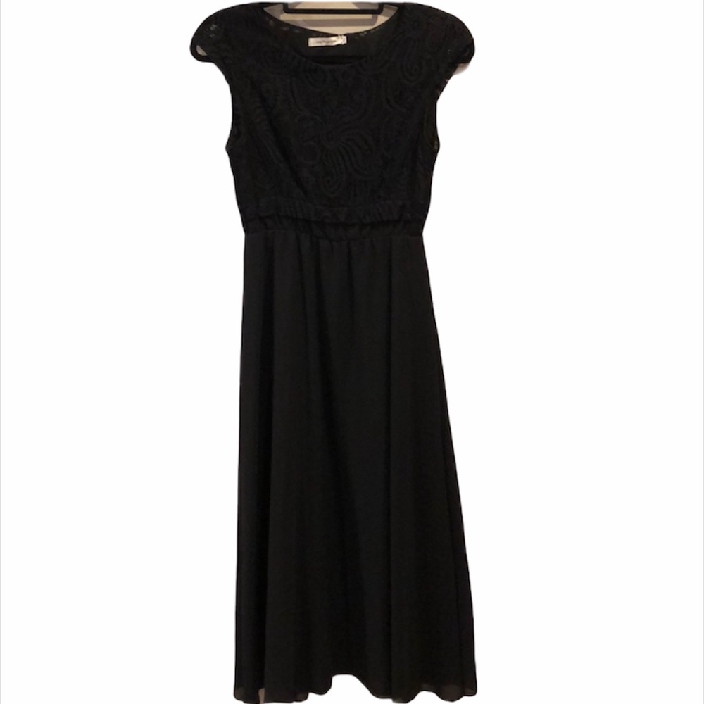 NWT One Plus One Black Maxi Dress Sz S